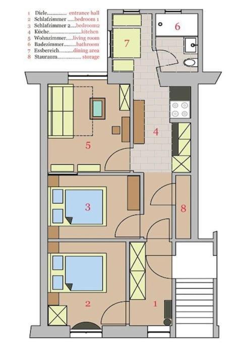 Appartement Vila Berta Chez Andreia Lissabon